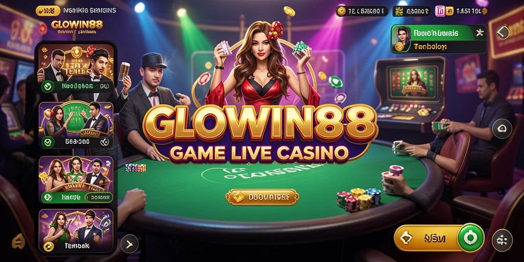 Tampilan gameplay Live Casino yang menarik dan interaktif.