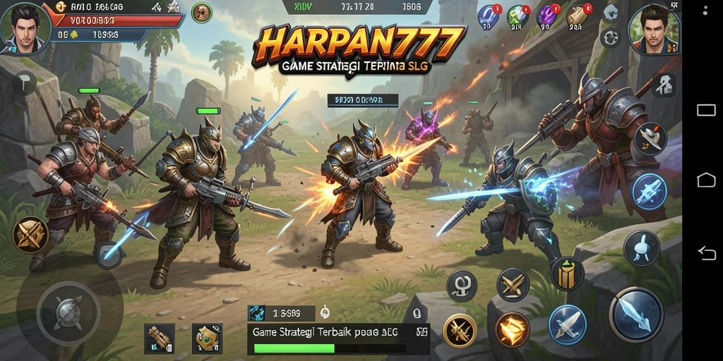 Tampilan gameplay menarik dalam HARAPAN777 dengan strategi yang mendalam.