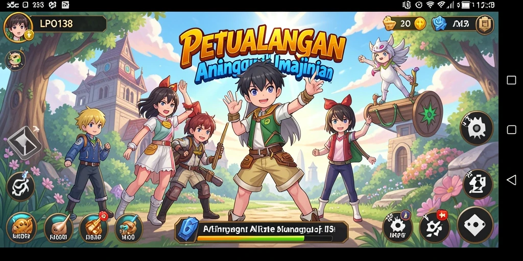 Tampilan menakjubkan dari gameplay LPO138 yang memukau.