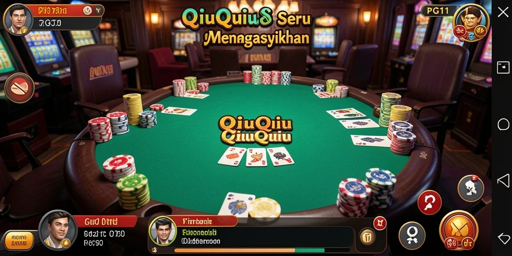 Tampilan gameplay PG11 yang seru saat bermain QiuQiu.